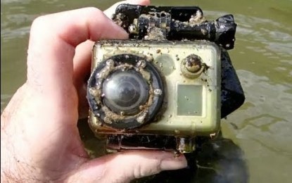 Encuentra una GoPro en un río y esto fue lo último que quedó grabado