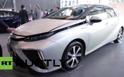 ‘Mirai’: El primer auto con motor de hidrógeno sale a la venta en Japón