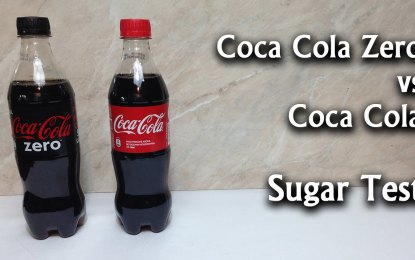 Prueba de azúcar: ¿Qué pasa si hervimos Coca-Cola y Coca-Cola Zero?