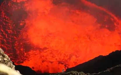 Viaje al interior de un volcán activo con una cámara GoPro
