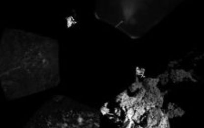 Robot Philae envía datos clave antes de apagarse