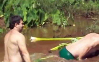 El increíble desenlace del video de la alcantarilla tapada en Brasil