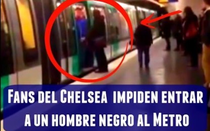 “Somos racistas y nos gusta”: impiden a un hombre negro entrar en el metro