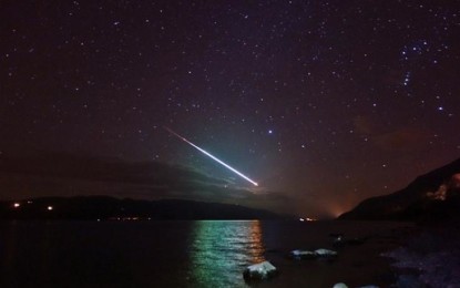 Fotógrafo captura Estrella Fugaz en Escocia