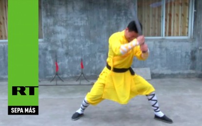 Video impactante: Nada puede con este maestro de kung-fu shaolín
