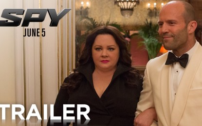 Anuncio de Spy la nueva pelicula de comedia de Melissa McCarthy y Jason Statham