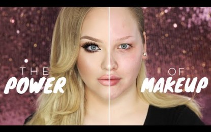 Una joven demuestra el poder del maquillaje ‘transformando’ su cara