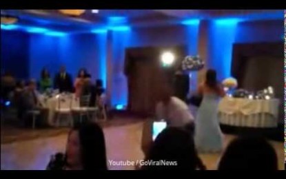 Algo salió mal: El novio noquea a su esposa durante el baile nupcial