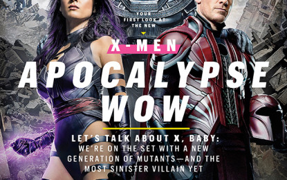 Entertainment Weekly con su Exclusivo Cover de X-Men Apocalypse