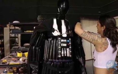 VÍDEO: Actriz porno le rinde homenaje a “Star Wars”