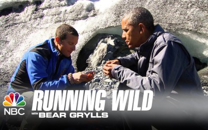 ‘A prueba de todo’: Obama come los restos de un salmón que dejó un oso