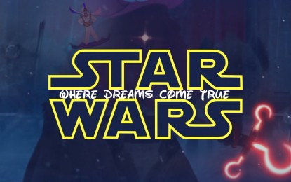 El Anuncio de Star Wars The Force Awakens con los Clasicos Personajes de Disney
