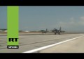 Los cazabombarderos rusos en Siria salen a la acción contra el Estado Islámico