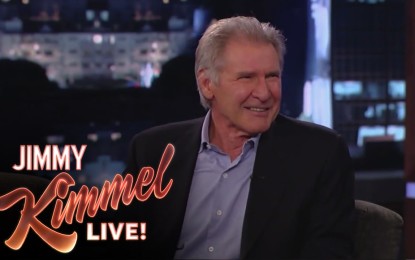 El Famoso Actor Harrison Ford se molesta por preguntas sobre Star Wars The Force Awakens (Video)