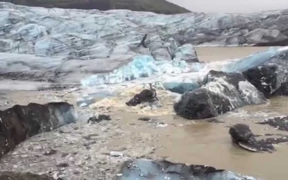 Naturaleza impresionante: así nace un iceberg
