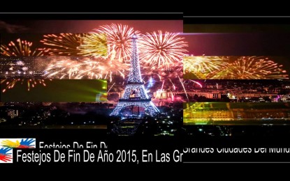 Festejos de fin de año en las grandes ciudades del mundo comienzo 2016