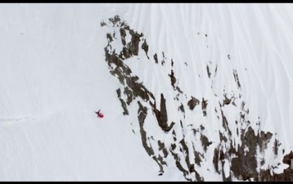 ¿Cómo pudo esta esquiadora salir ilesa de una caída tan pavorosa en la montaña?