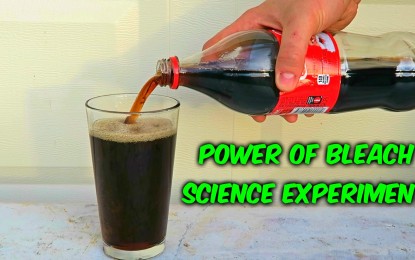 ¿Qué ocurre si se mezcla detergente y Coca-Cola?