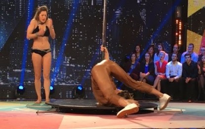 Miss Francia protagonizó terrible caída en escenario