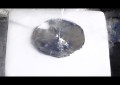 ¿Qué pasa si echas aluminio fundido sobre nitrógeno líquido?
