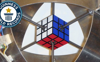 Un cubo Rubik resuelto en… ¡menos de 1 segundo! [VIDEO]