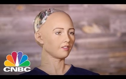 Sofía, el robot estadounidense que promete aniquilar la humanidad (video)