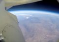 Impresionante aterrizaje del cohete reutilizable New Shepard visto por la cámara instalada a bordo