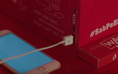 Caja de un ‘fast food’ puede recargar tu smartphone [VIDEO]