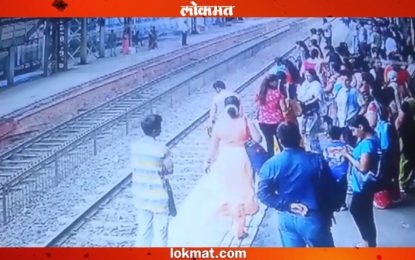 FUERTES IMÁGENES: Este hombre se suicida lanzándose a las vías del tren