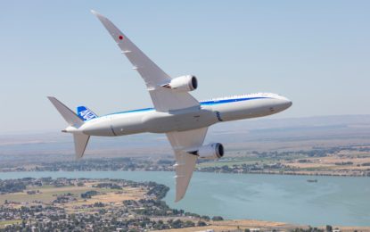 Preparen las bolsas para el mareo: así es el despegue vertical del Boeing 787-9