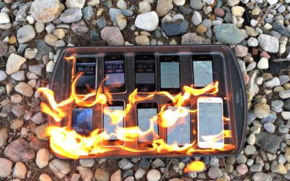 ¿Qué pasa si prendemos fuego a 10 iPhones de distintas generaciones?