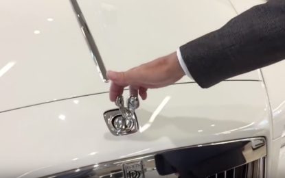 Esto les pasa a los ladrones cuando intentan robar el adorno de un Rolls Royce