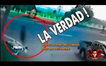 ¿El alma de una joven sale del cuerpo tras morir en un accidente de tránsito?