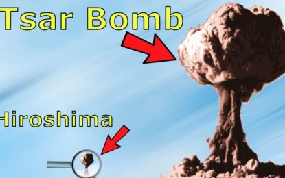 Impactante video muestra la aterradora escala de las explosiones nucleares más poderosas