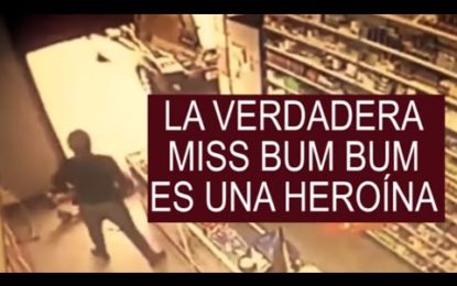 La verdadera ‘Miss Bum Bum’: Una joven mata a tiros a un ladrón que quiso pasarse de listo