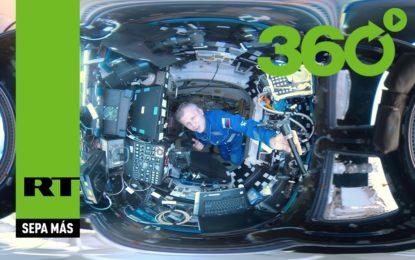 Por primera vez en la historia: RT le muestra la Tierra en 360º desde el espacio