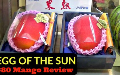 El mangó más caro del mundo se vende en Japón [VIDEO]