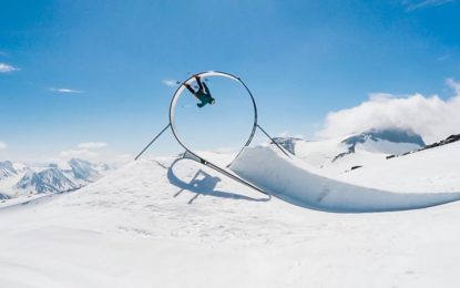 La increíble primera vuelta de 360 grados sobre esquís [VIDEO]