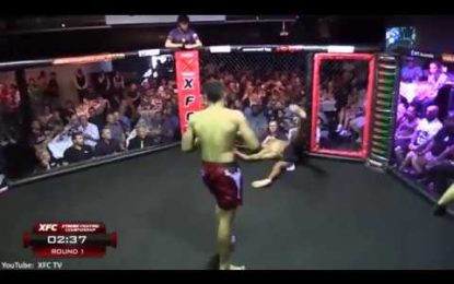 Un luchador se desploma en pleno ring y deja a los espectadores imaginando lo peor