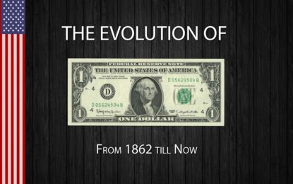 Cuánto ha cambiado el billete de 1 dólar desde 1862
