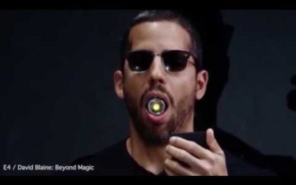 Ilusionista David Blaine se salvó de trágico final