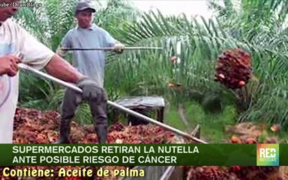 Video – Supermercados retiran la Nutella ante posible riesgo de cáncer