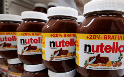 Supermercados retiran la crema de cacao Nutella ante posible riesgo de cáncer
