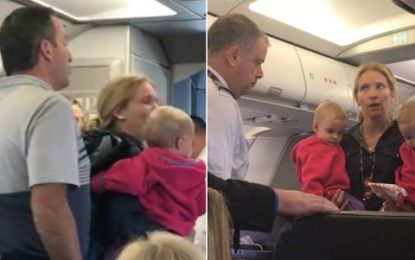 Empleado de American Airlines enfrentó a pasajero [VIDEO]