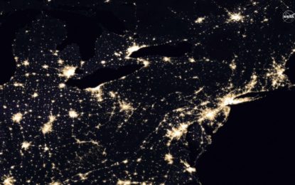 Impresionantes imágenes de la NASA muestran la Tierra de noche