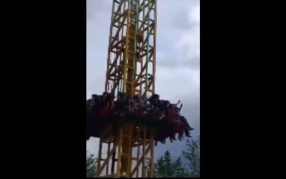 IMPACTANTES IMÁGENES: Un fallo en la atracción ‘La torre de adrenalina’ deja 10 heridos en Turquía