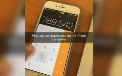 Este truco de la calculadora del iPhone enloquece Internet