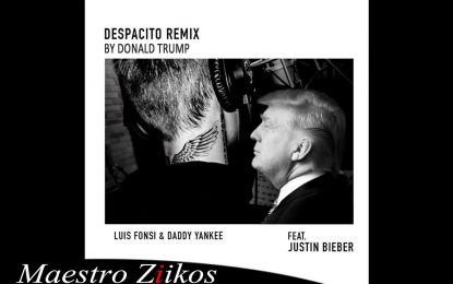 Trump ‘canta’ su versión de ‘Despacito’ y el video se vuelve viral