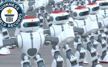 1.000 robots bailarines logran un récord mundial en China [VIDEO]