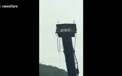 Sufre un terrible accidente al hacer ‘bungee’ desde una plataforma